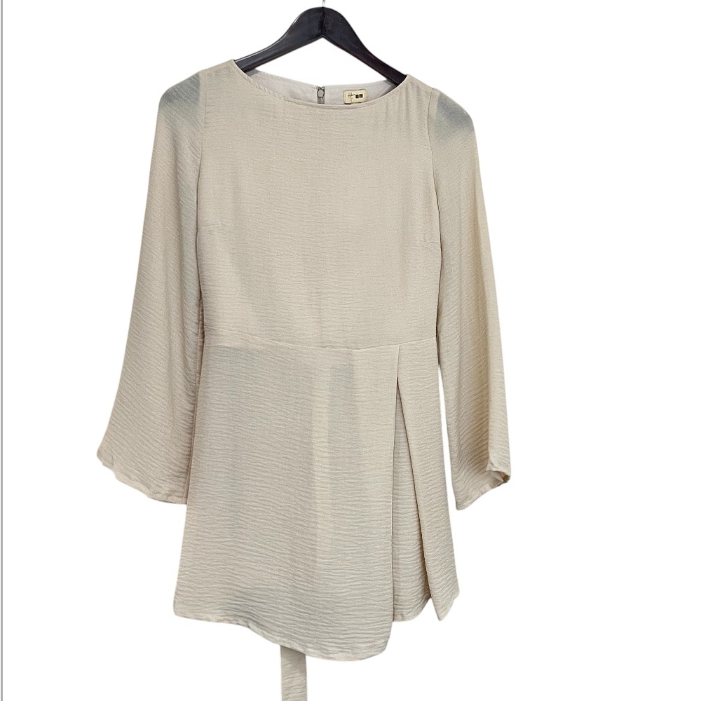 NWT Hana Tajima X Uniqlo Crepe Tuck Long Sleeve Tunic